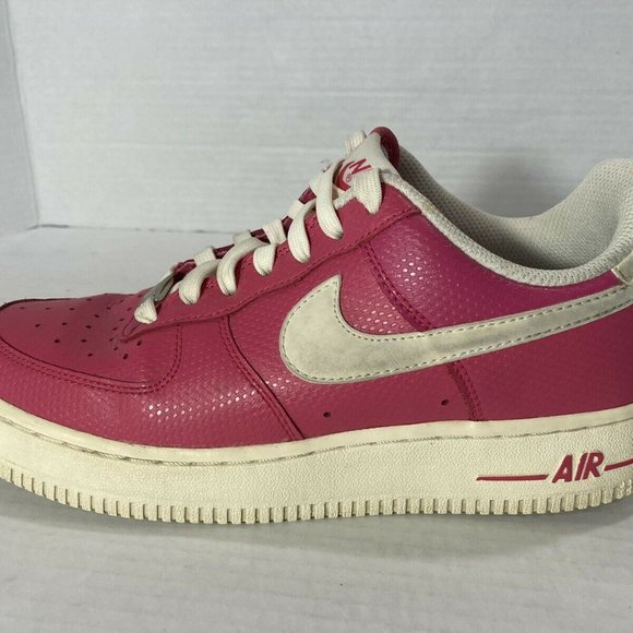 Nike Air Force 1 Women’s Size 7 Pink Force Sail 315115-608 - RARE - Picture 13 of 14